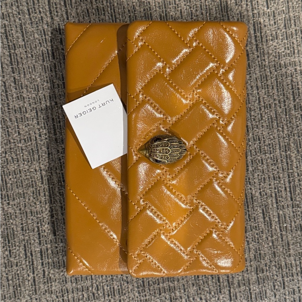 Kurt Geiger Tan Crossbody Bag